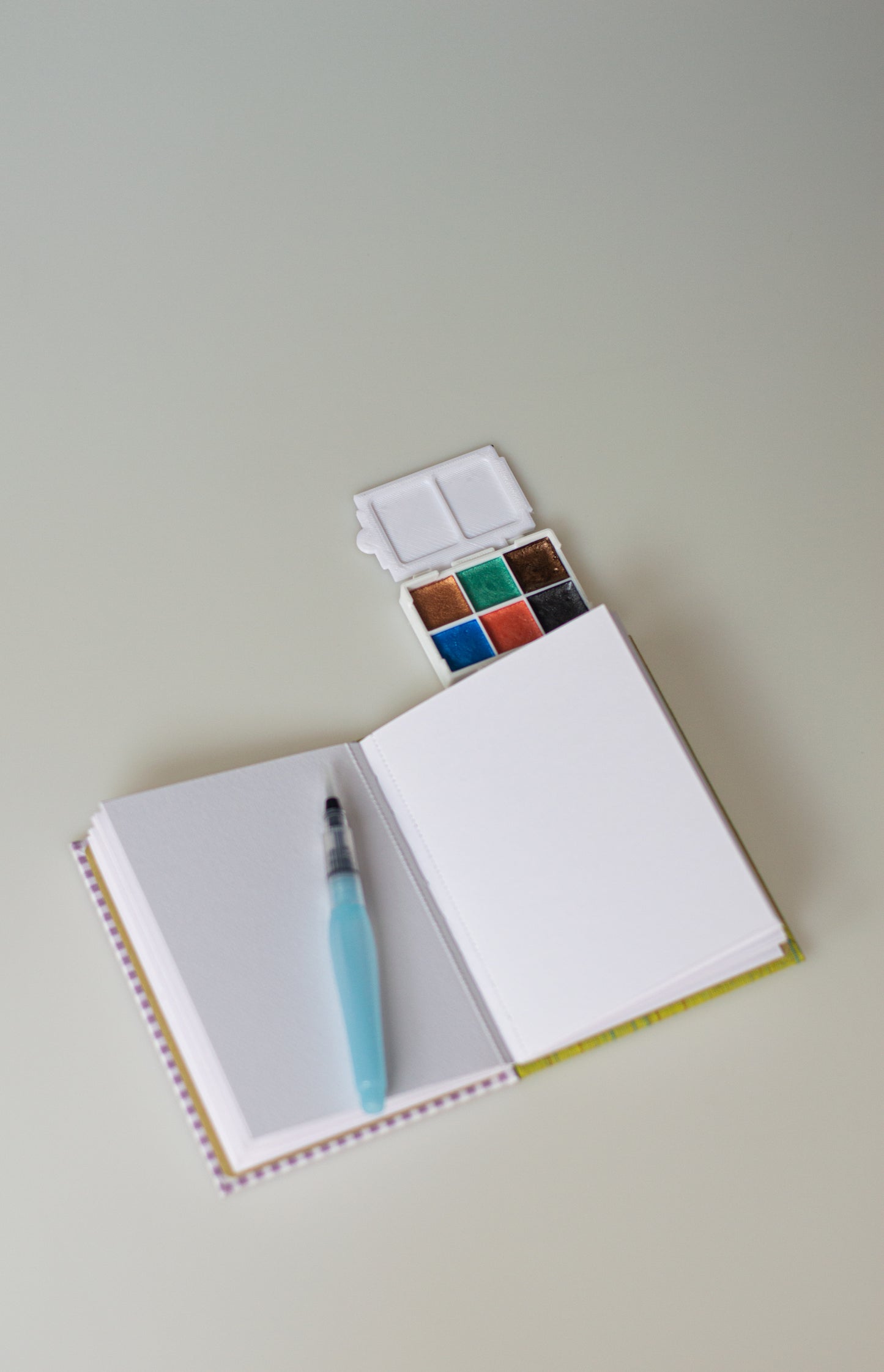 Kit de cuaderno acuarela Camino Contraluz